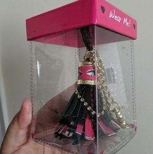 Betsey johnson bag charm